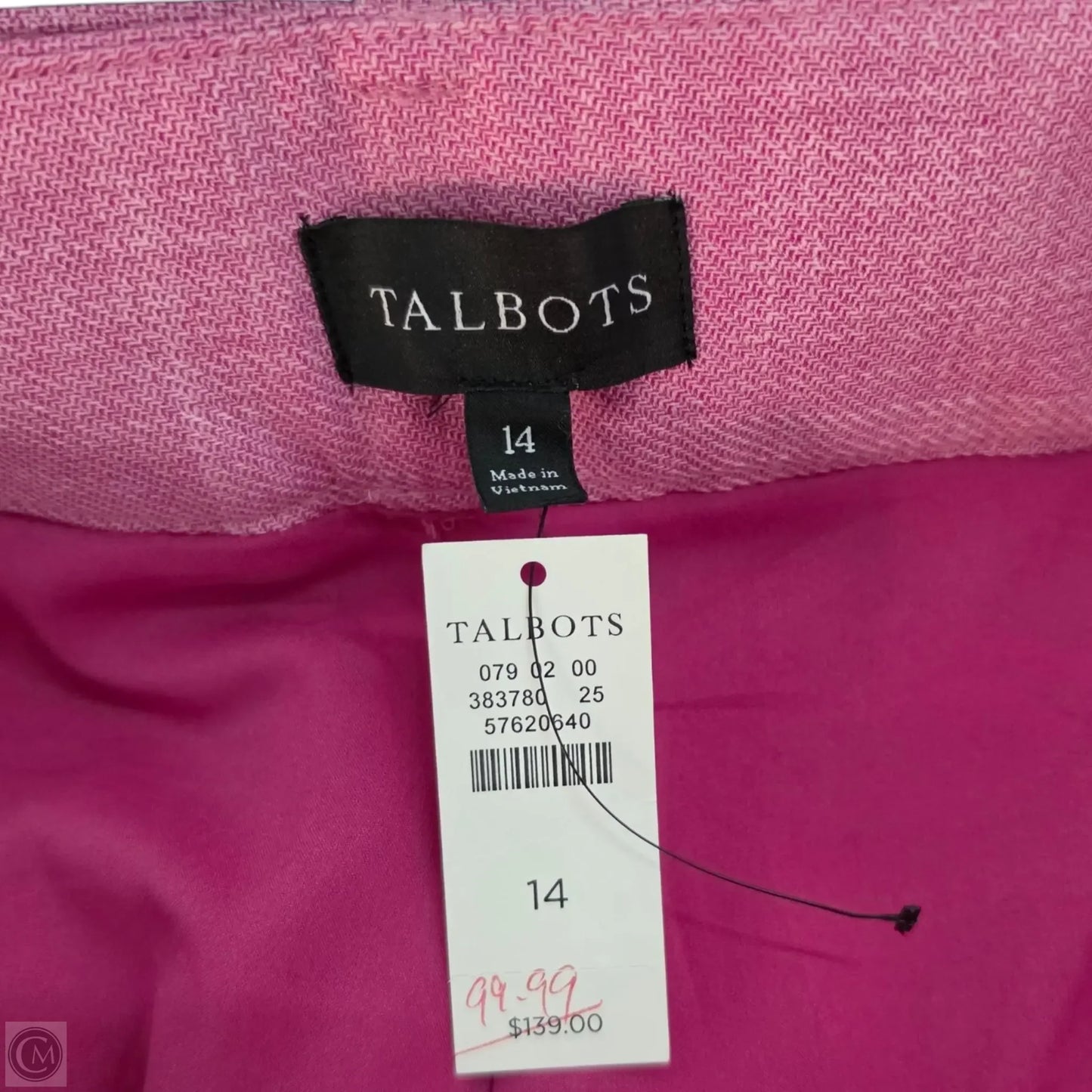 Pants Dress By Talbots In Pink, Size: 14