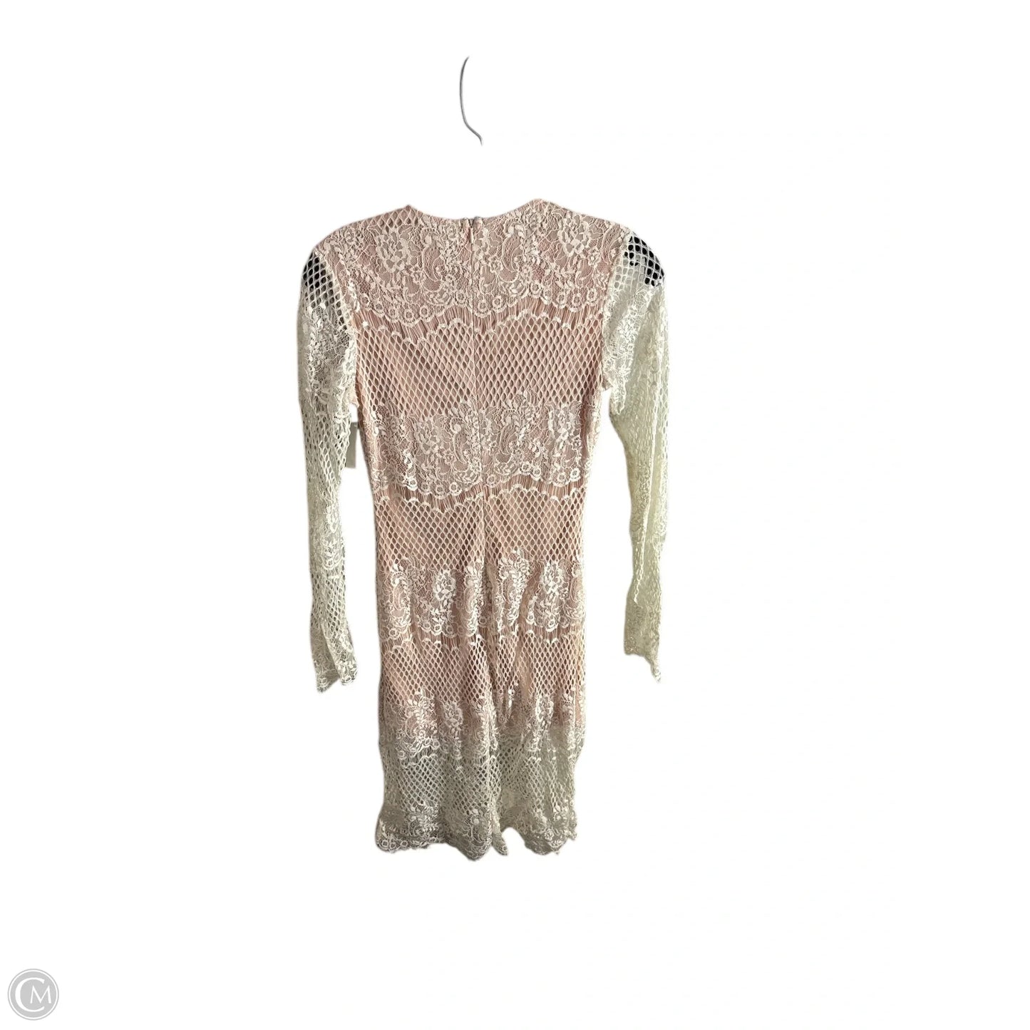 Dress Casual Midi By Glamorous In Cream, Size: Xs