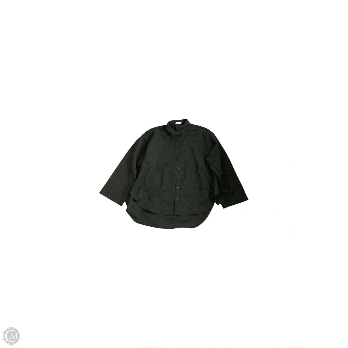 Jacket Shirt By Good American In Black, Size: 0