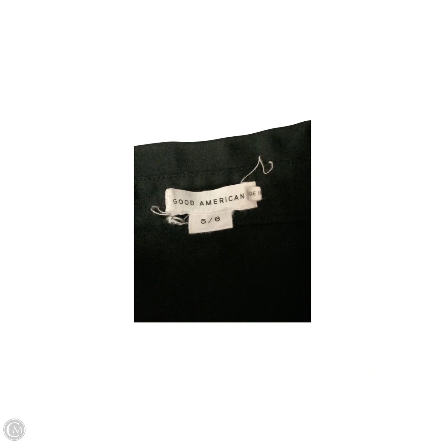 Jacket Shirt By Good American In Black, Size: 0
