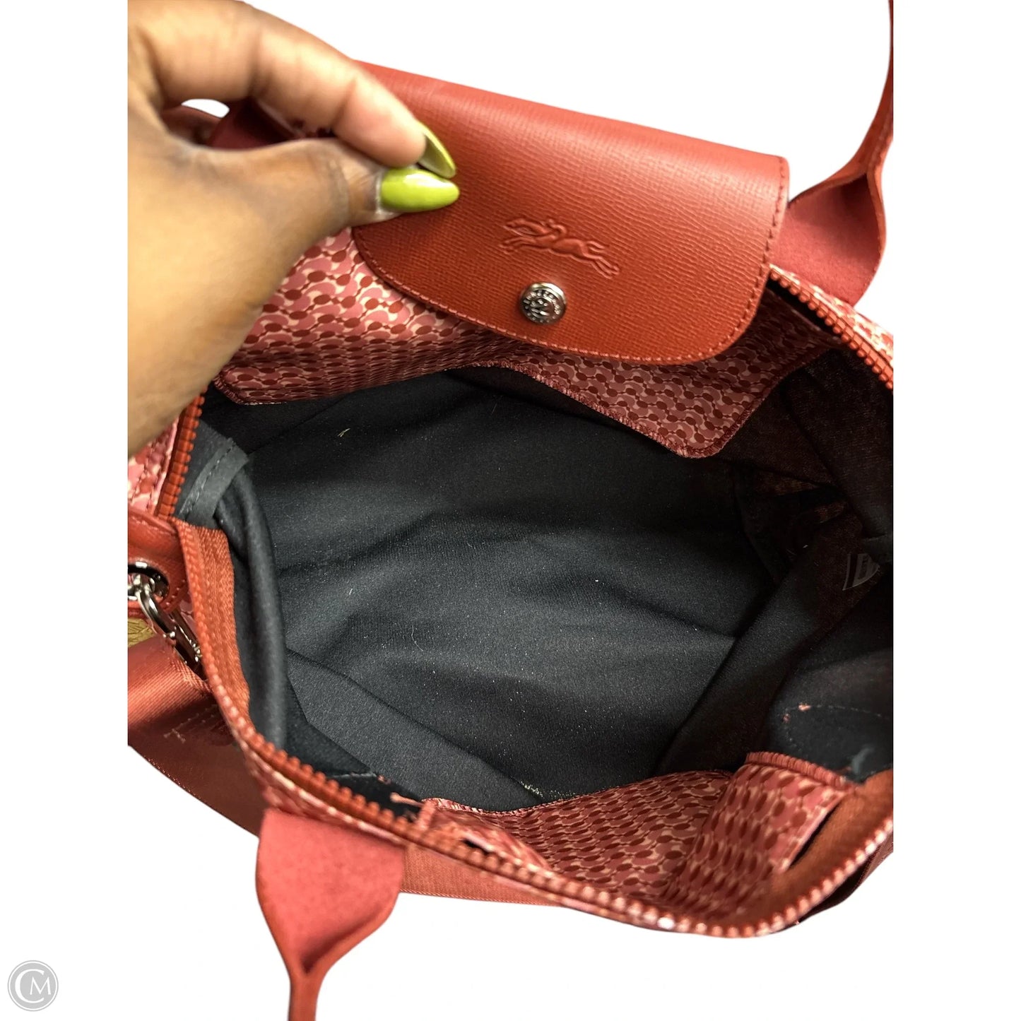 Handbag Designer By Longchamp, Size: Medium