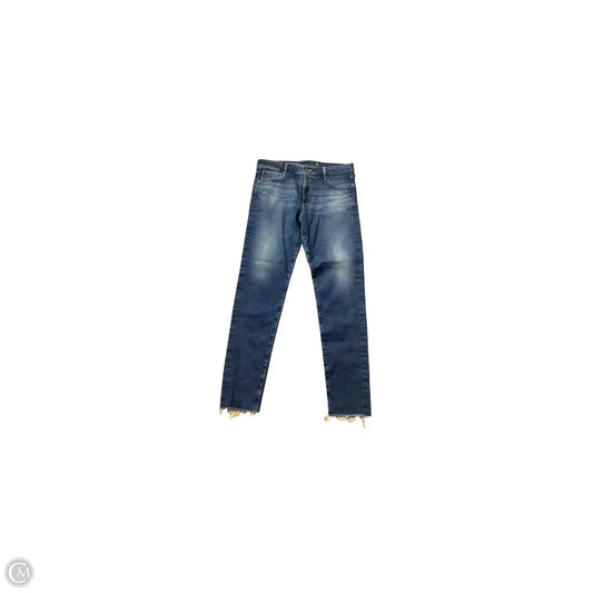Jeans Skinny By Adriano Goldschmied In Blue, Size: 14