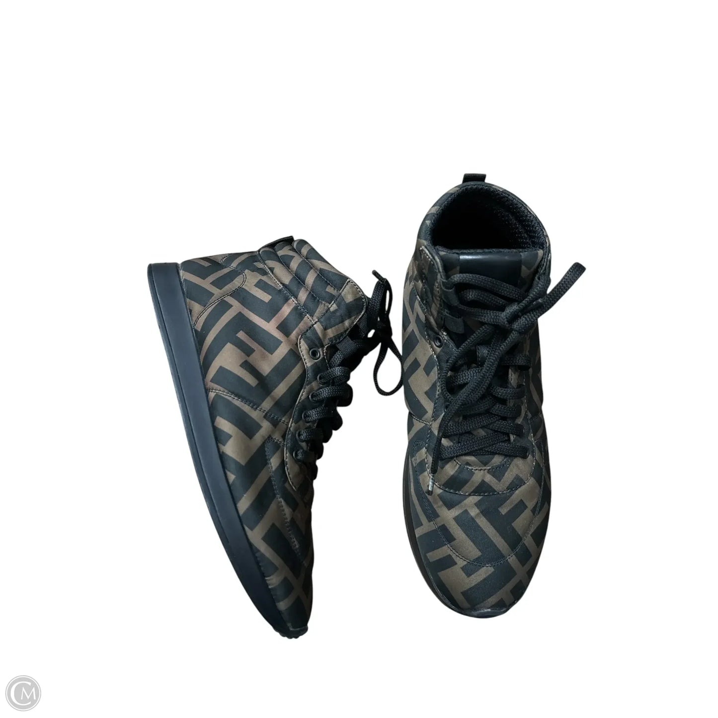 Shoes Luxury Designer By Fendi In Black & Brown