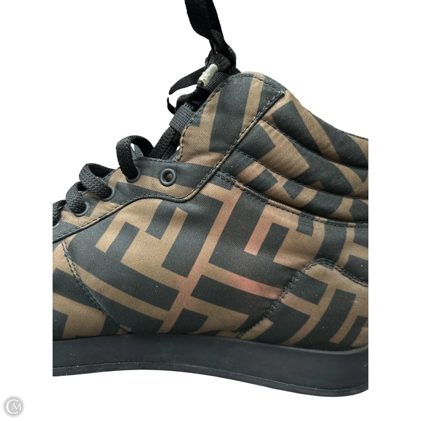 Shoes Luxury Designer By Fendi In Black & Brown