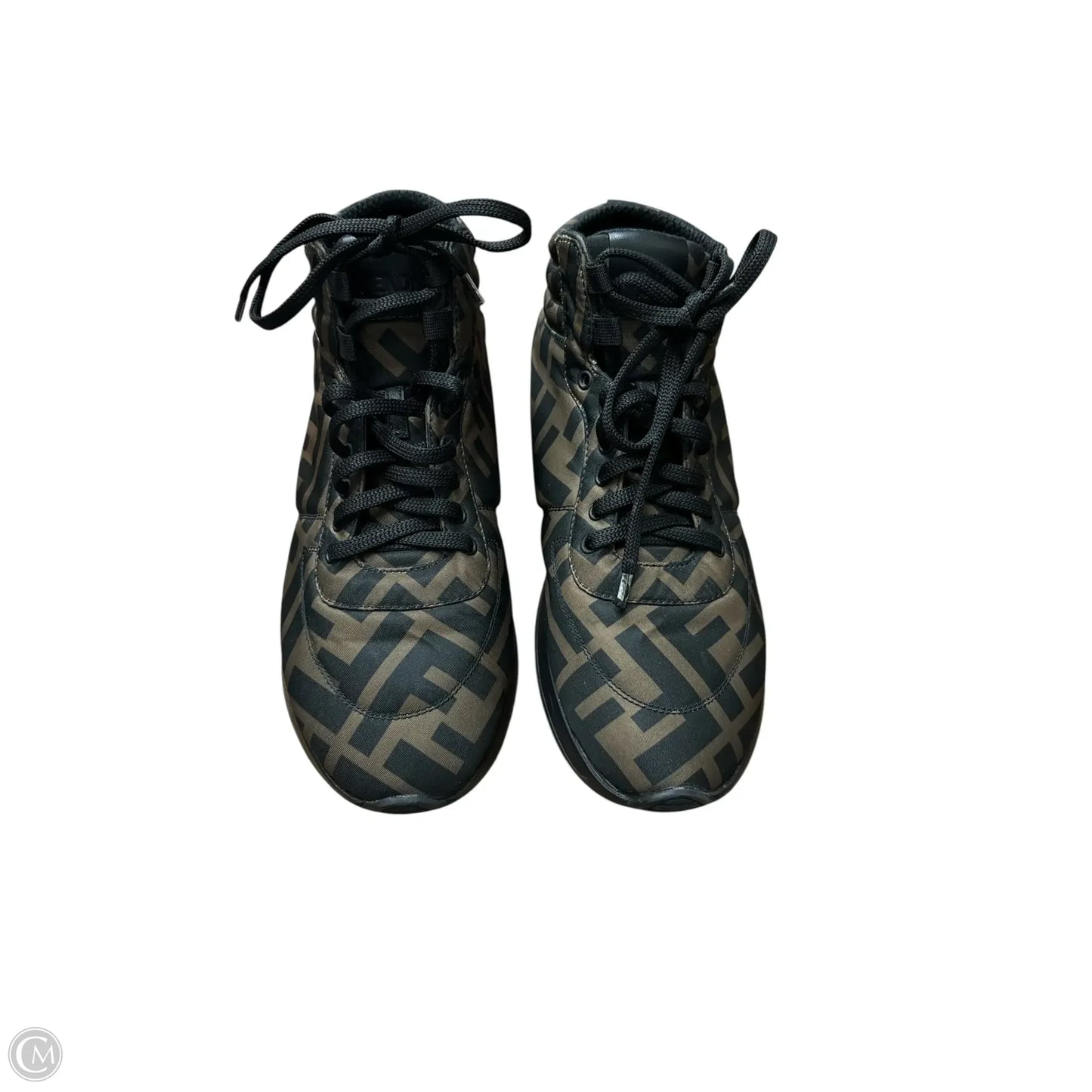 Shoes Luxury Designer By Fendi In Black & Brown