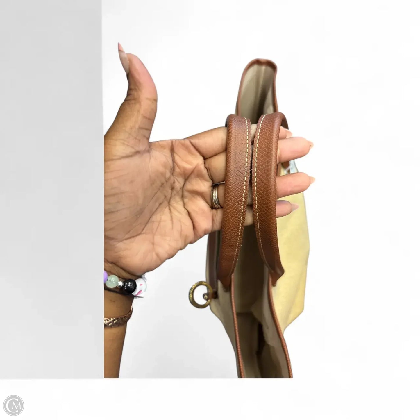 Handbag Designer By Longchamp, Size: Large