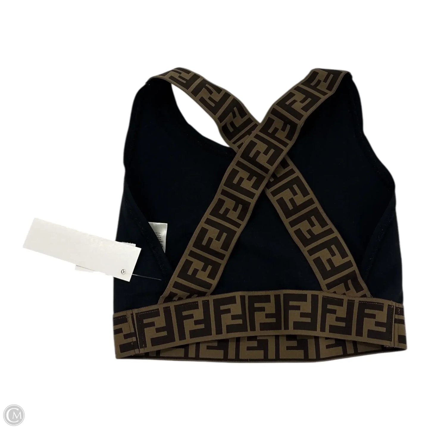 Tank Top Luxury Designer By Fendi In Black