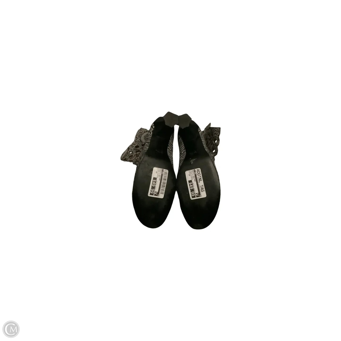 Boots Leather By Cma In Blue & Grey, Size: 10