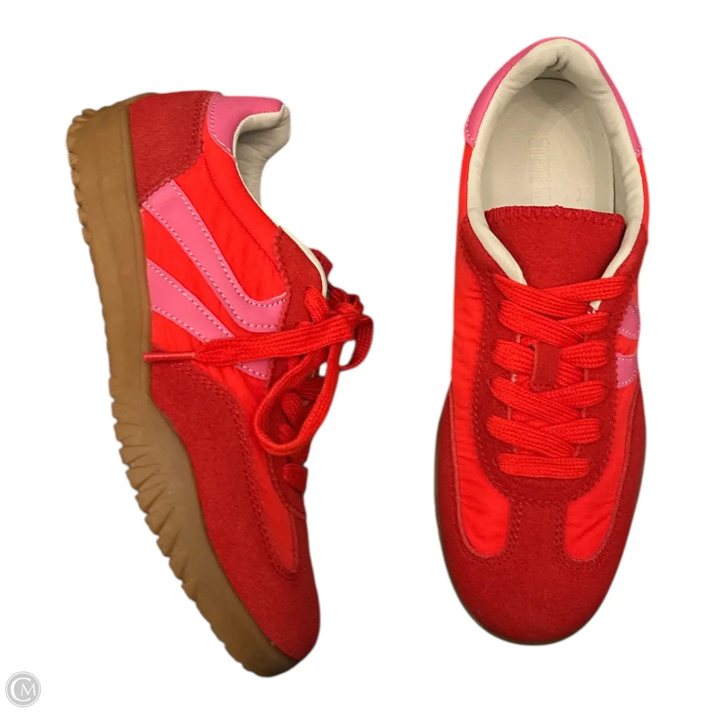 Shoes Sneakers By Steve Madden In Red, Size: 9