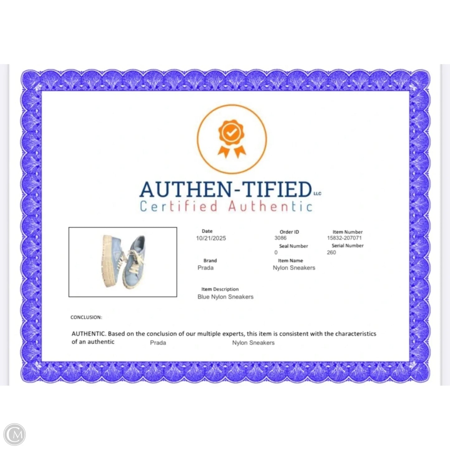 Shoes Luxury Designer By Prada In Blue