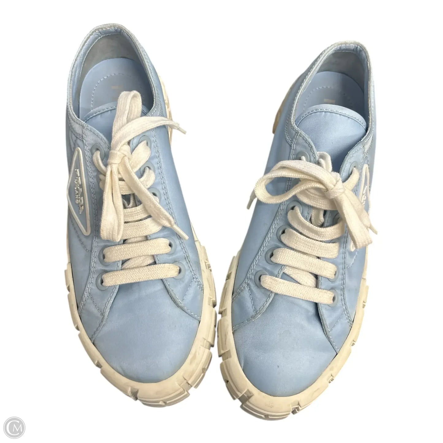 Shoes Luxury Designer By Prada In Blue