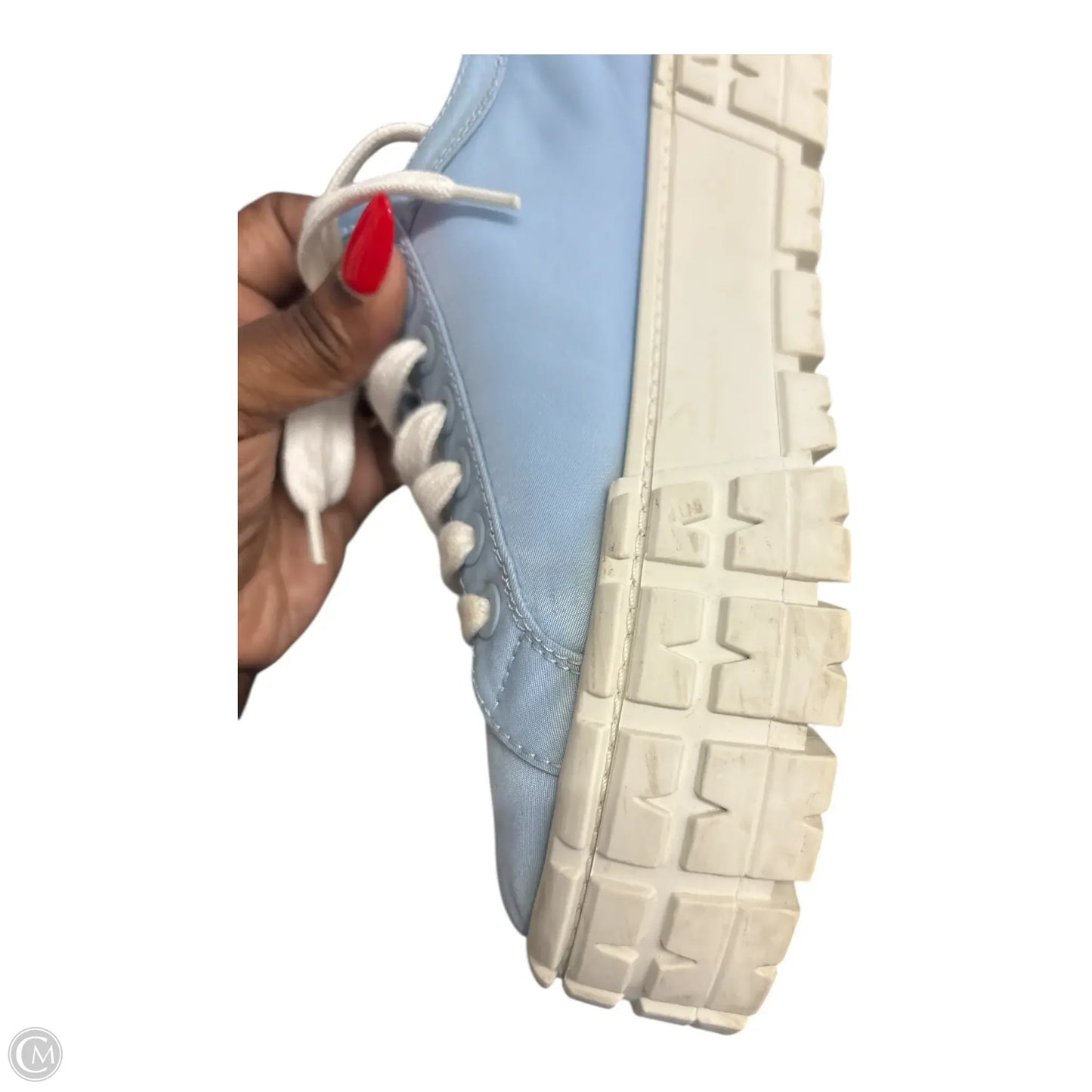 Shoes Luxury Designer By Prada In Blue