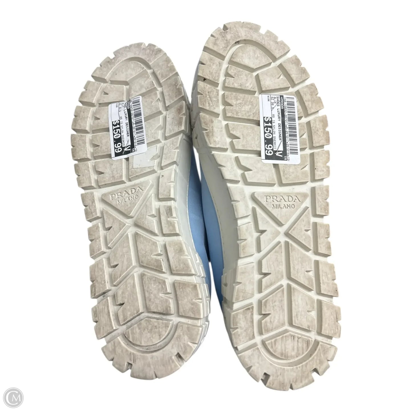 Shoes Luxury Designer By Prada In Blue