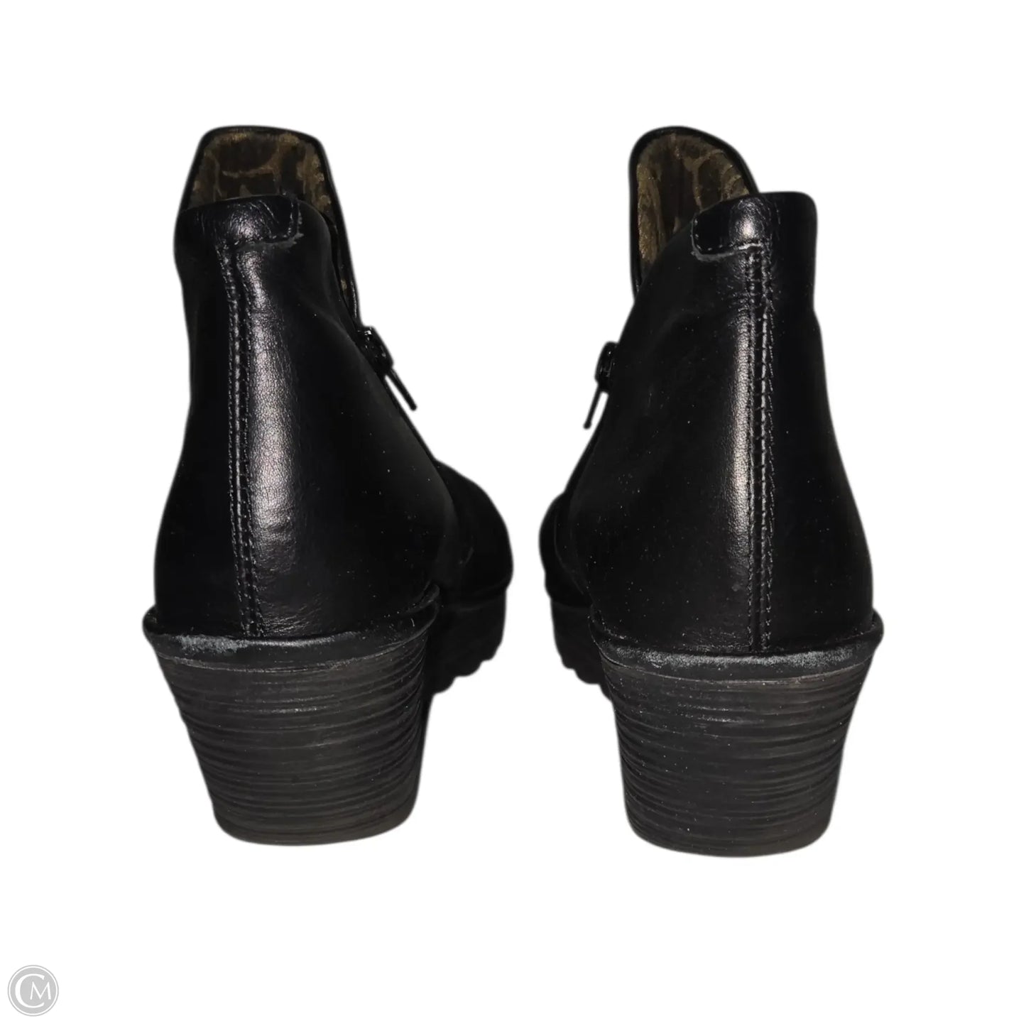 Boots Ankle Flats By Fly London In Black, Size: 9