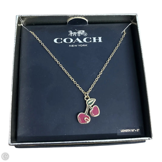 Necklace Designer By Coach
