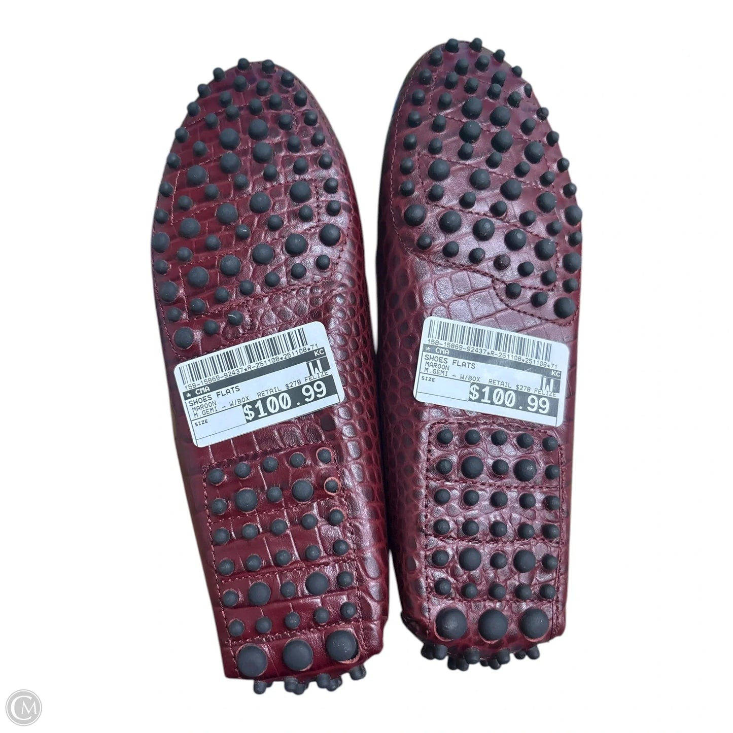 FELIZE SHERLING Shoes Flats By M.GEMI In Maroon