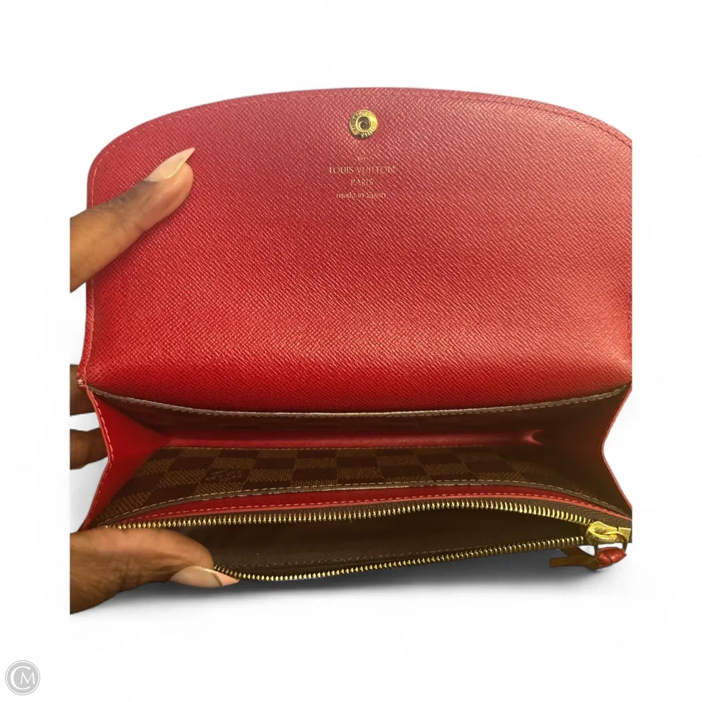 Wallet Luxury Designer By Louis Vuitton, Size: Large