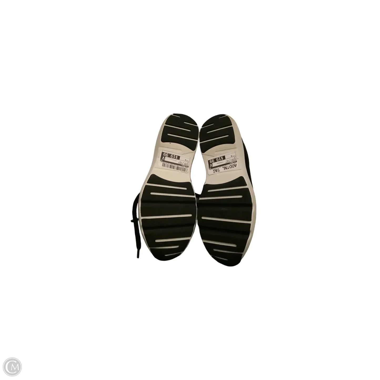 Shoes Flats By Clarks In Black & Tan, Size: 9