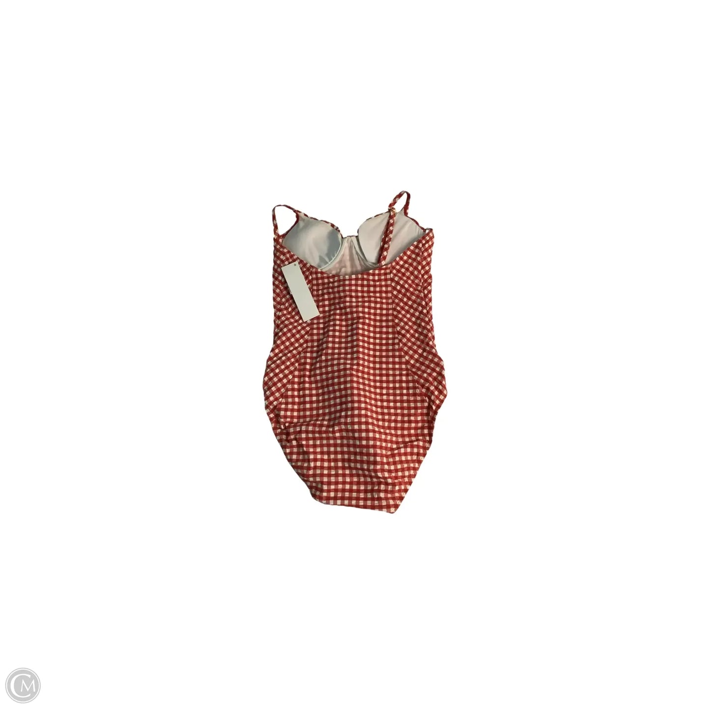 Swimsuit Designer By Tory Burch In Red & White, Size: M