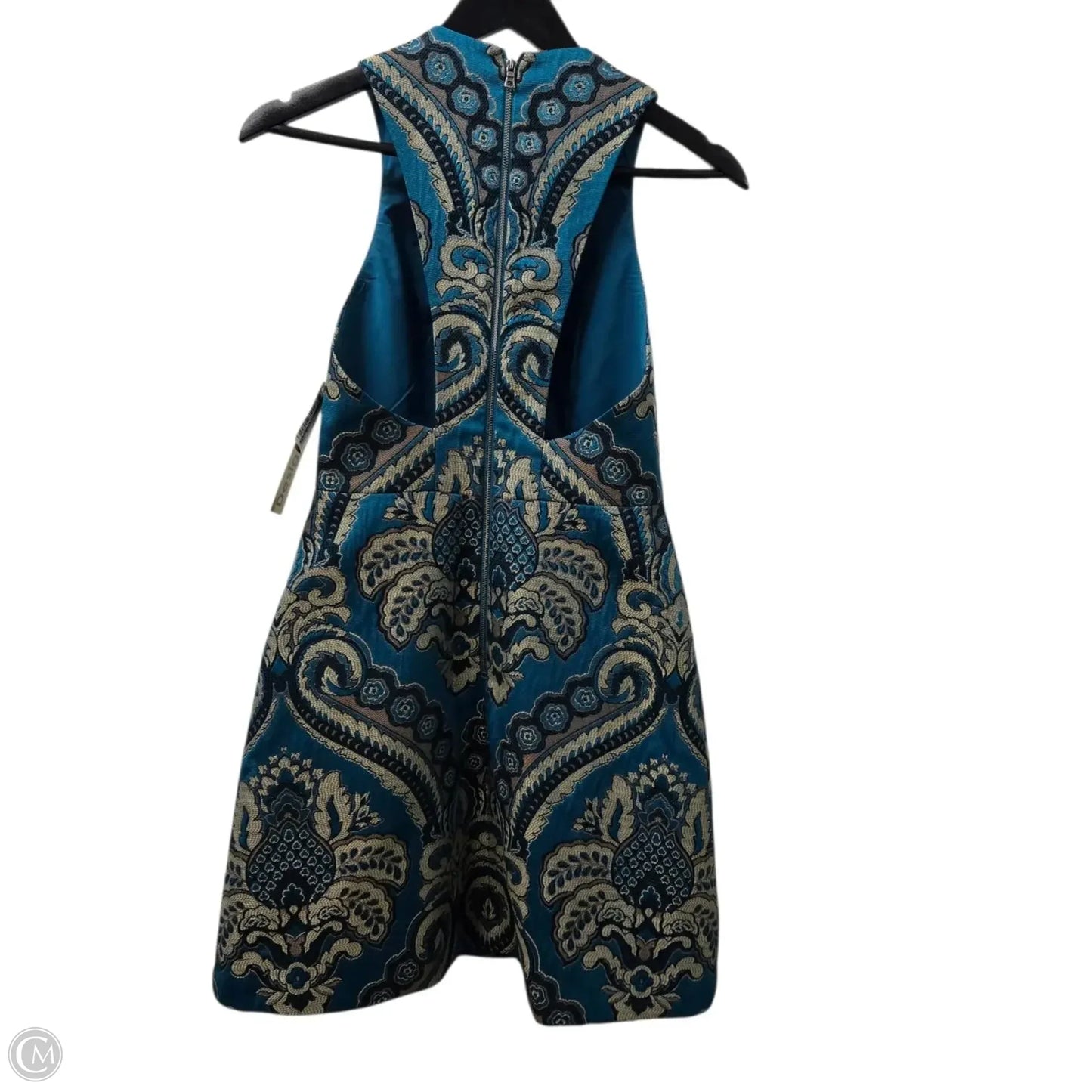 Dress Designer By Alice + Olivia In Teal, Size: 6