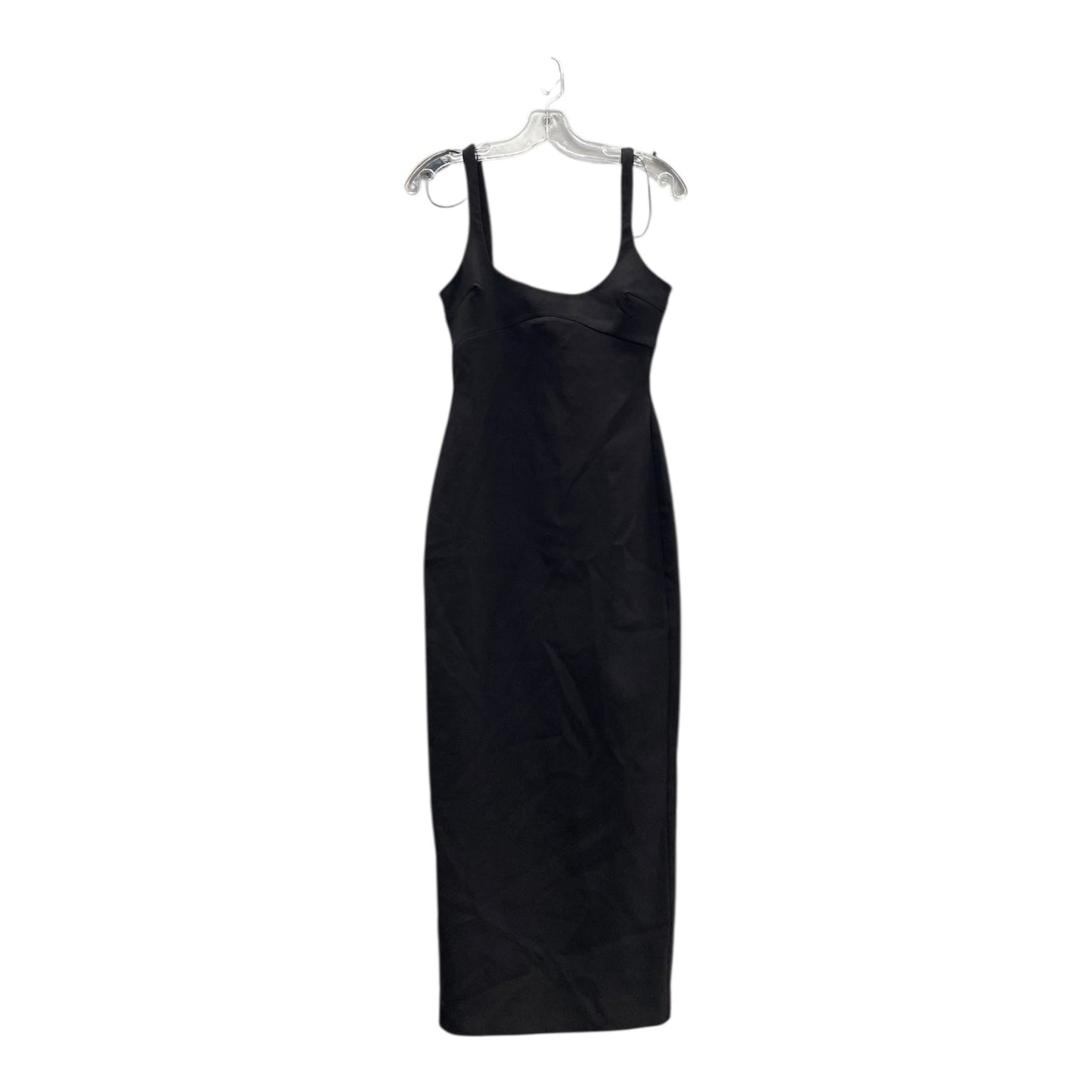 Dress Casual Midi By Zara In Black, Size:M