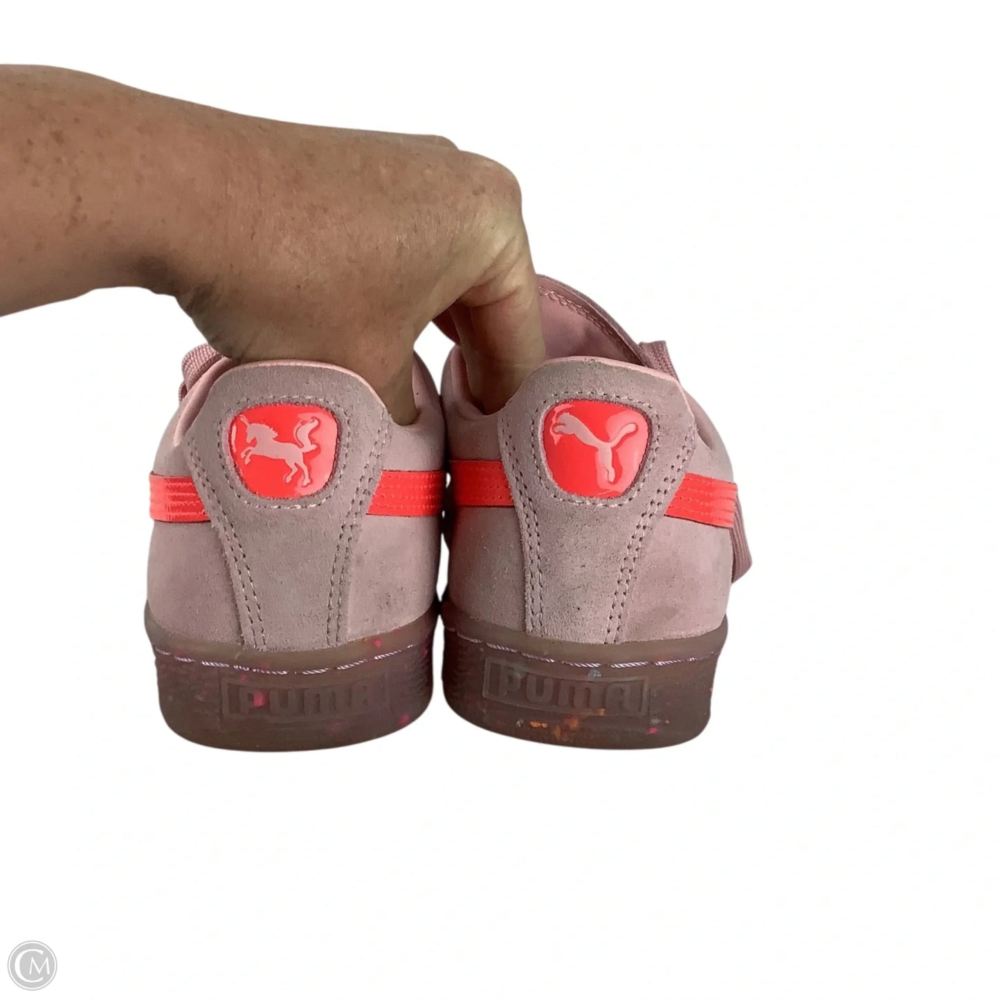 Shoes Athletic By Puma In Pink, Size: 9
