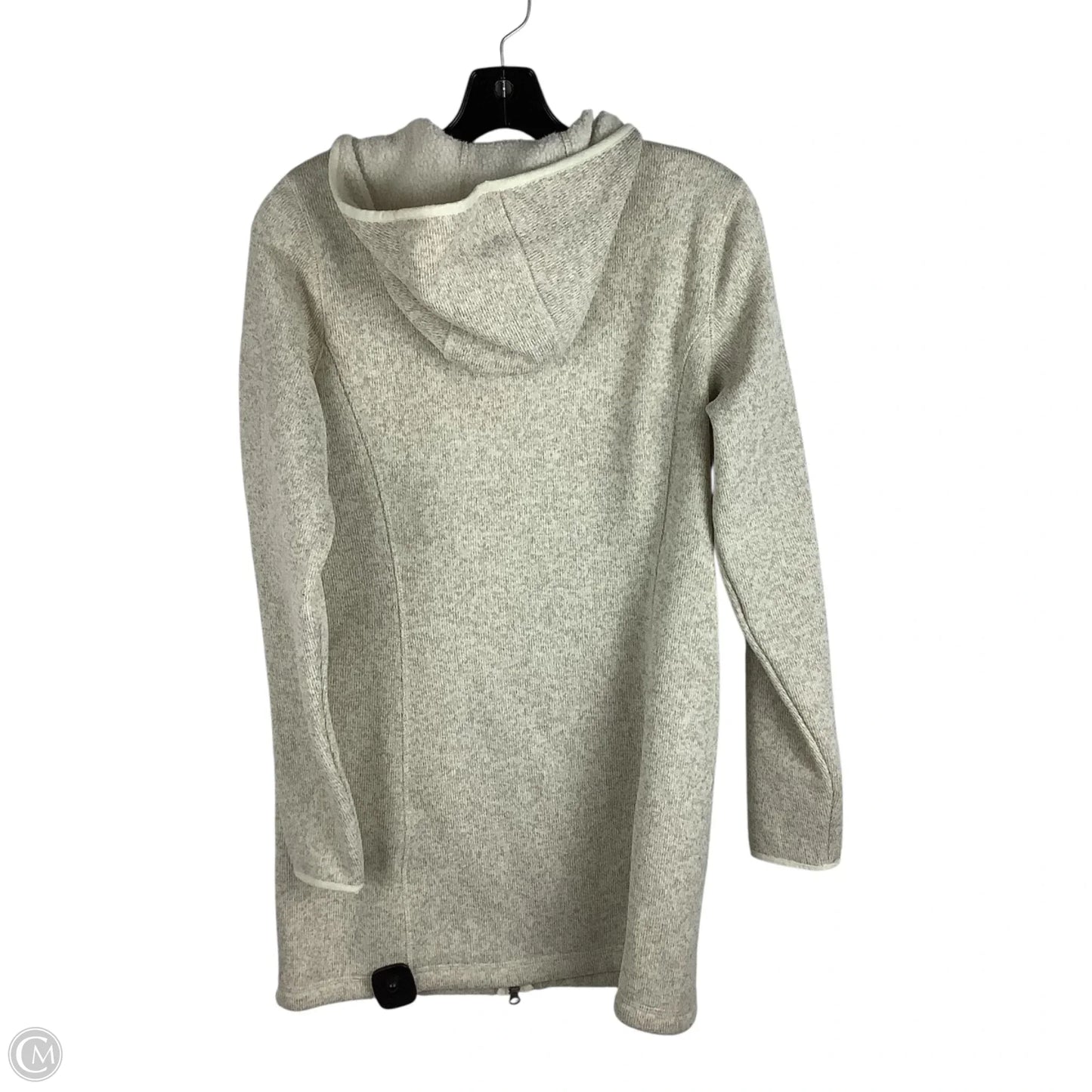Jacket Fleece By L.l. Bean In Cream, Size: S