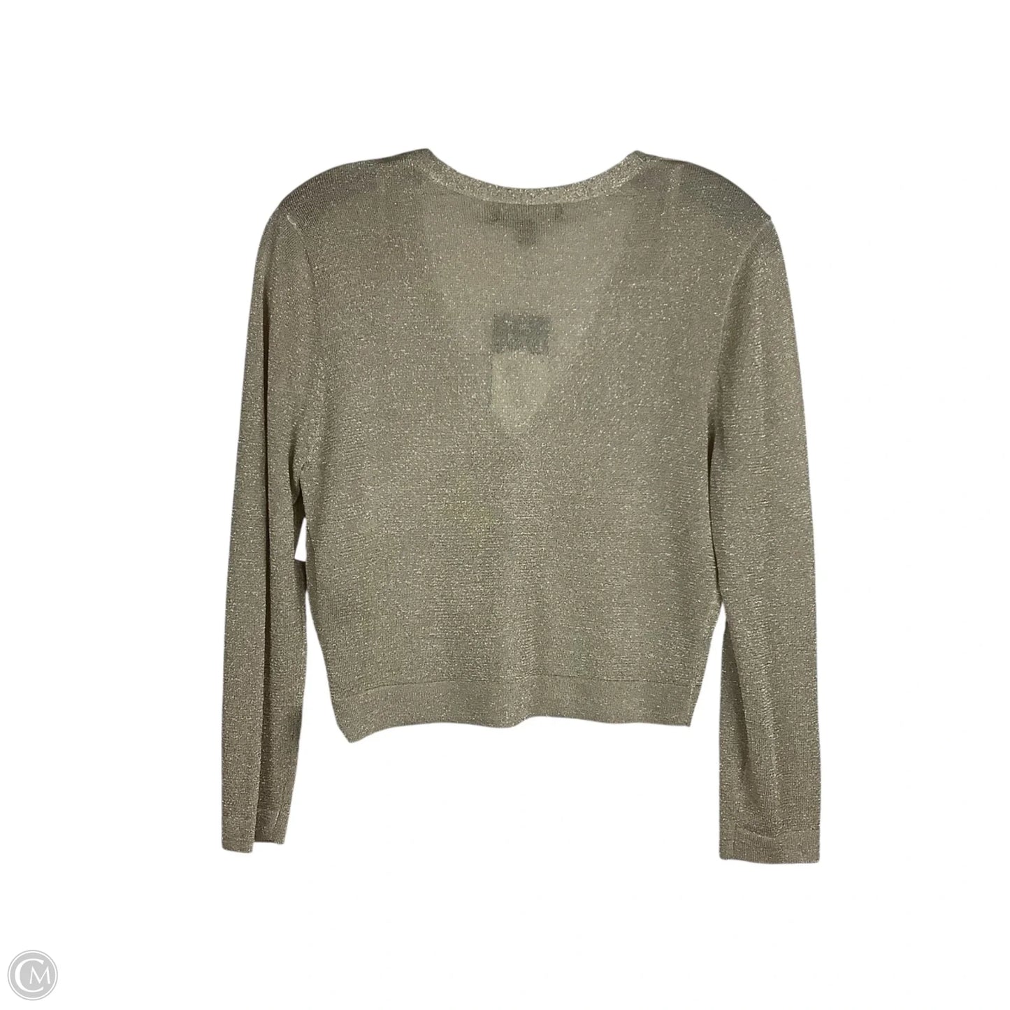 Top Long Sleeve By Lauren By Ralph Lauren In Gold, Size: S