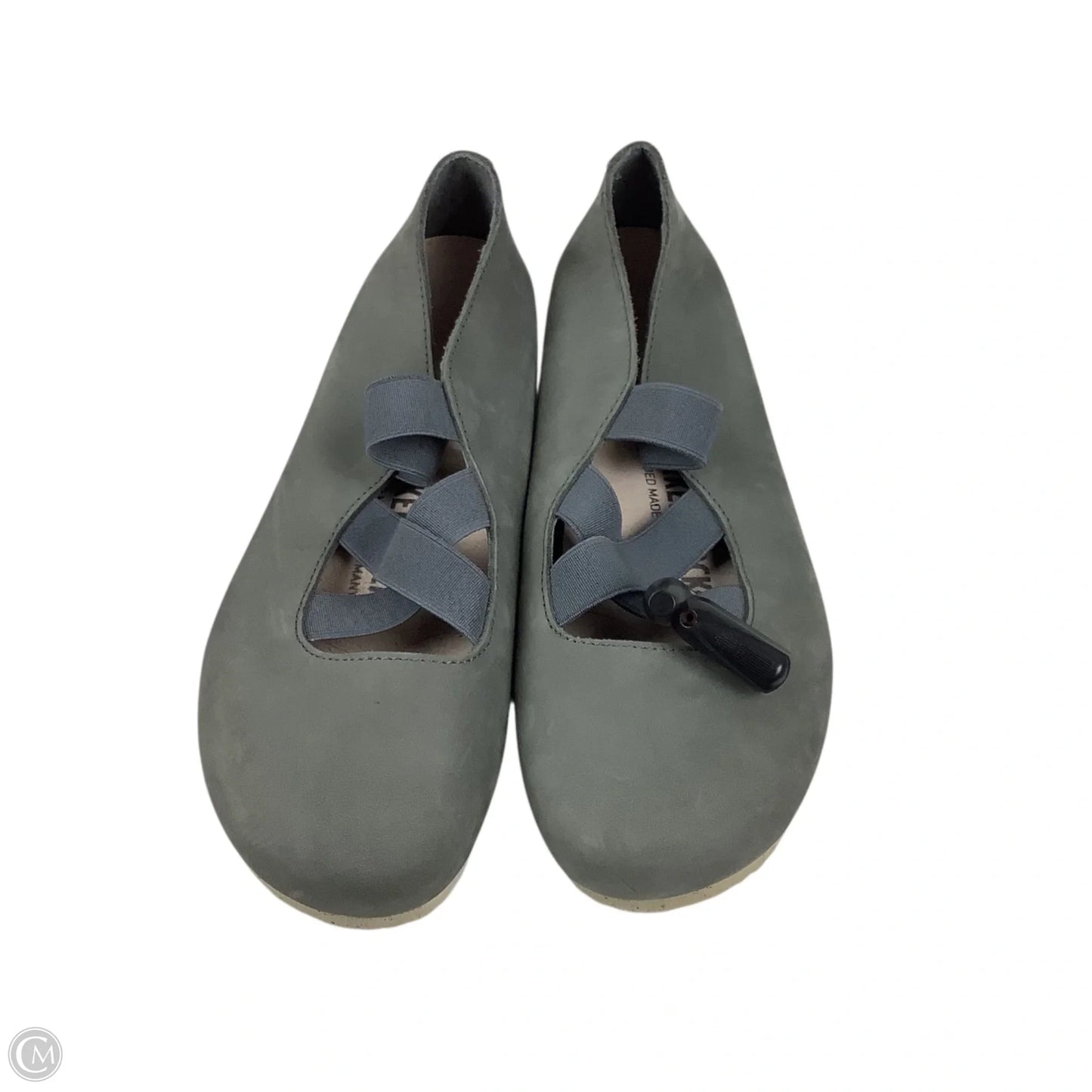 Shoes Flats By Birkenstock In Grey, Size: 8 (39)