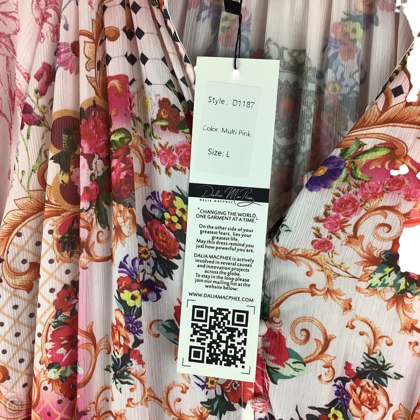 Dress Casual Short By Cmc In Floral Print, Size: L