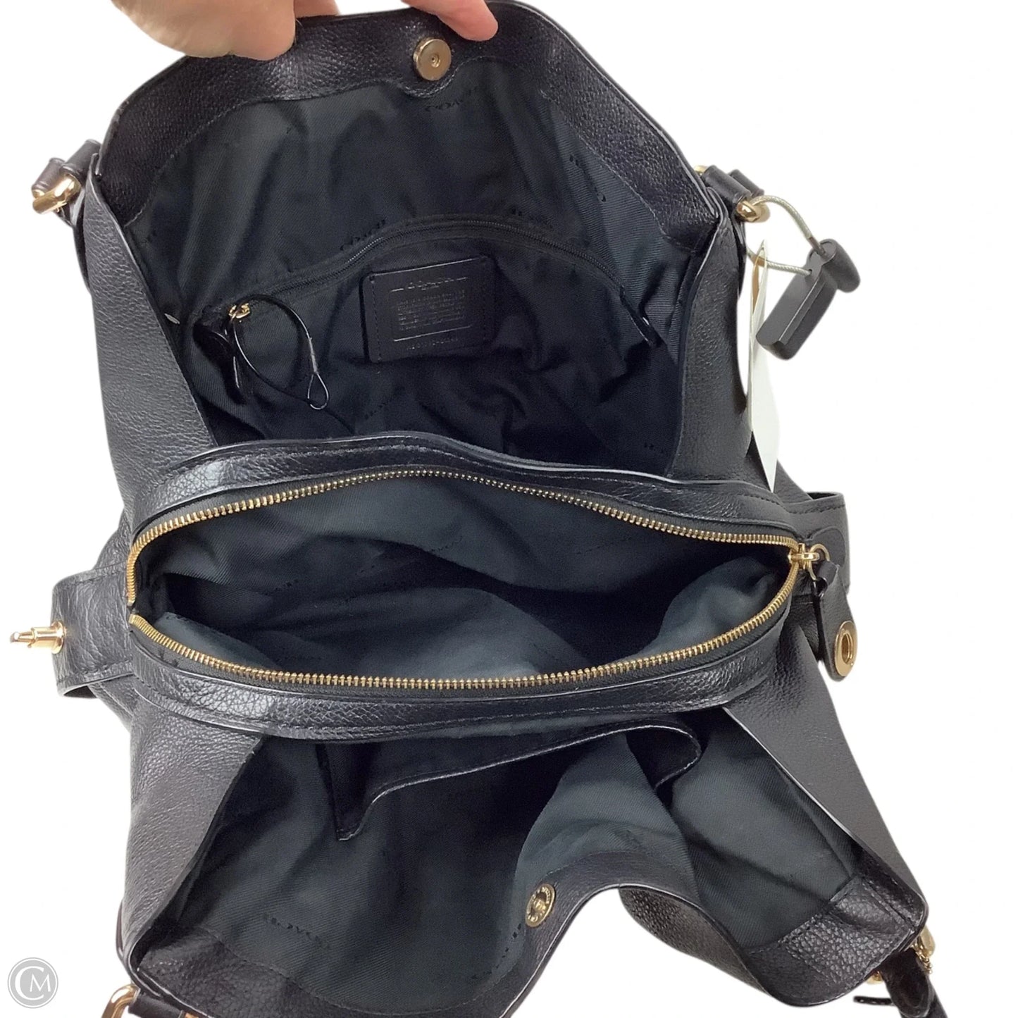 Handbag Designer By Coach, Size: Large