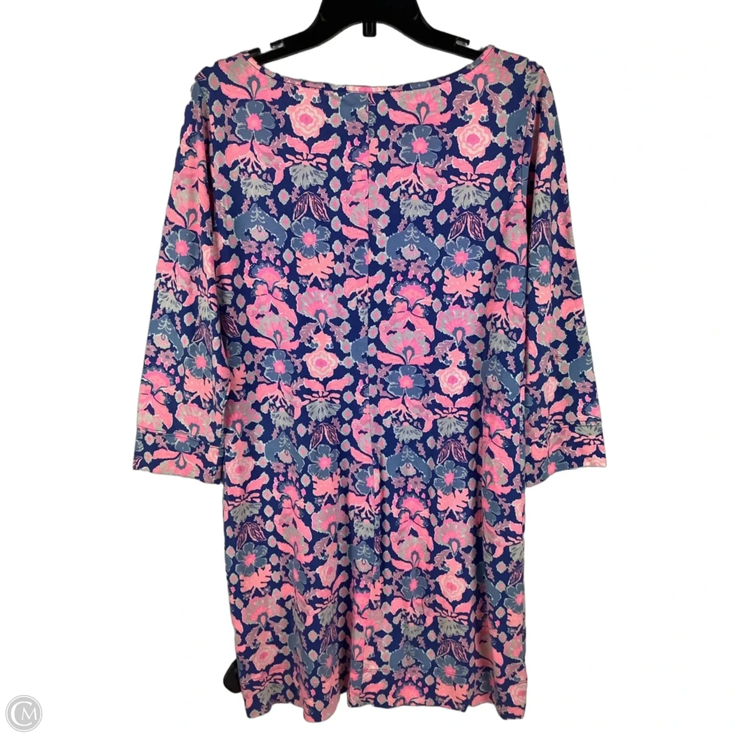 Dress Designer By Lilly Pulitzer In Blue & Pink, Size: L