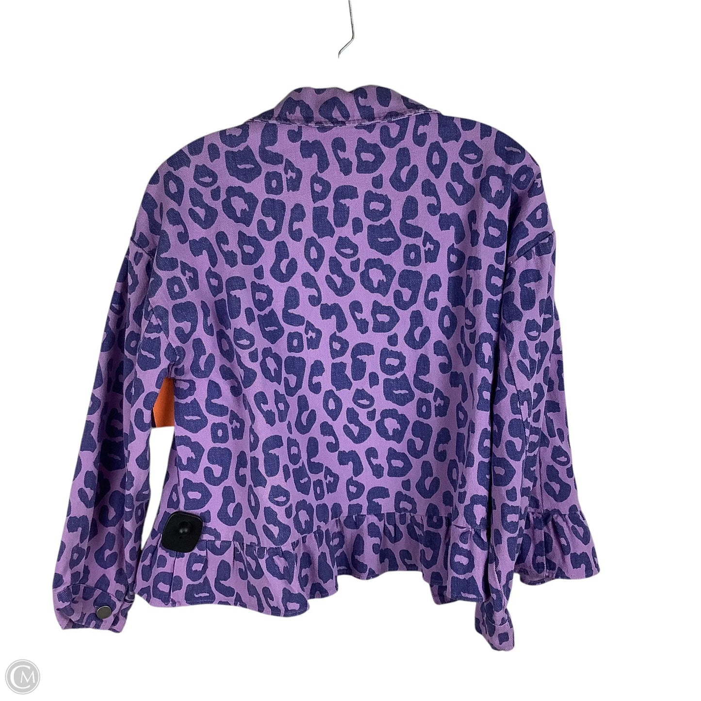 Jacket Denim By Jodifl In Animal Print, Size: S