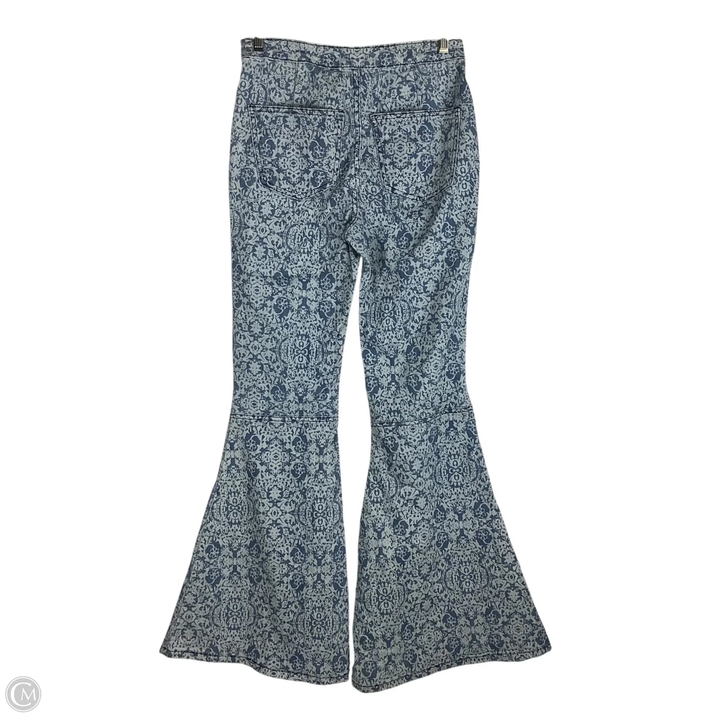 Jeans Flared By Forever 21 In Blue Denim, Size: 2 (26)