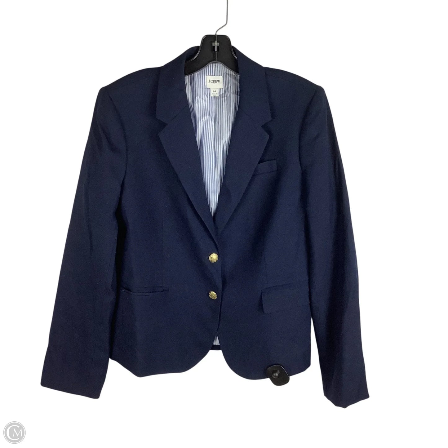 Blazer By J. Crew In Navy, Size: 14