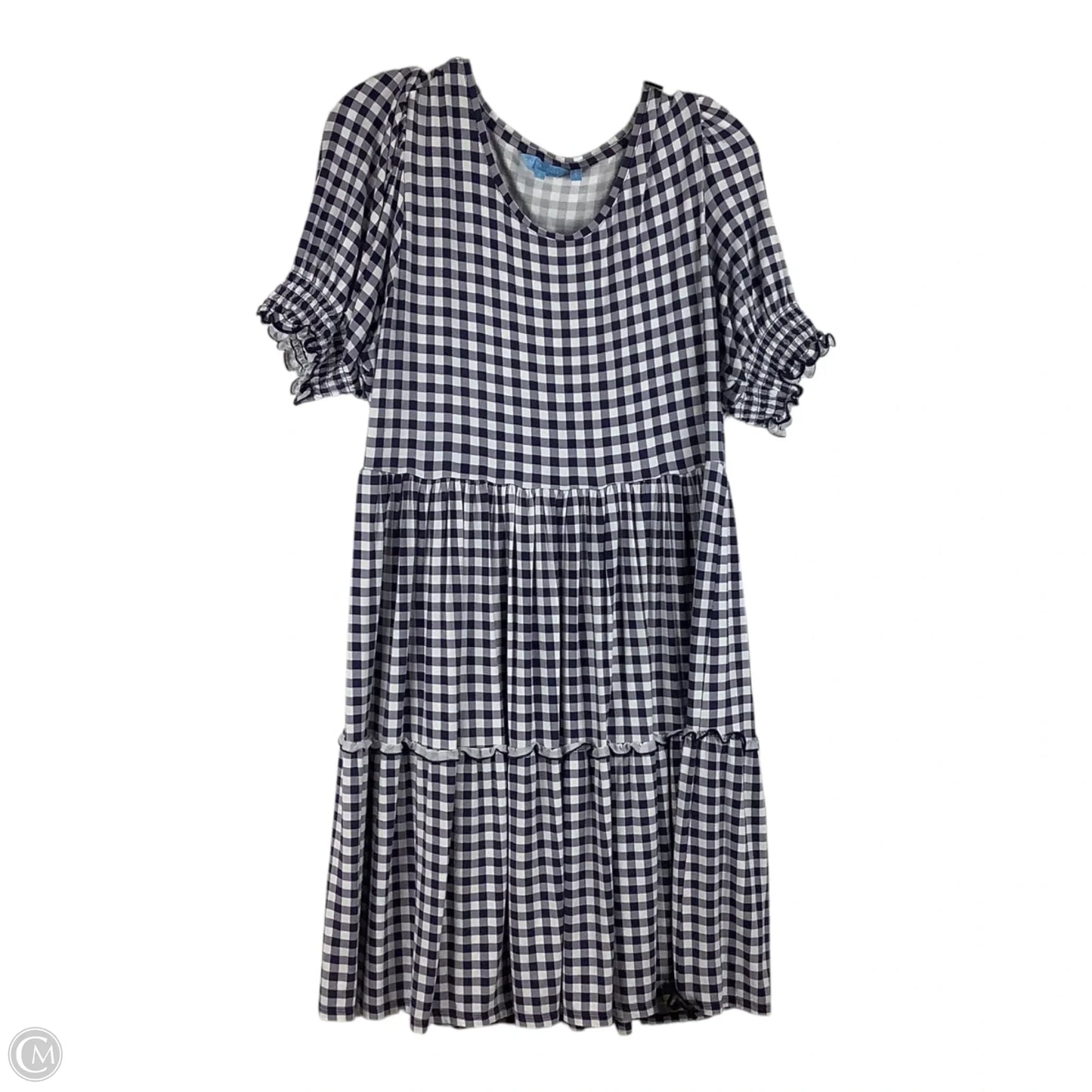 Dress Casual Short By Draper James In Plaid Pattern, Size: L
