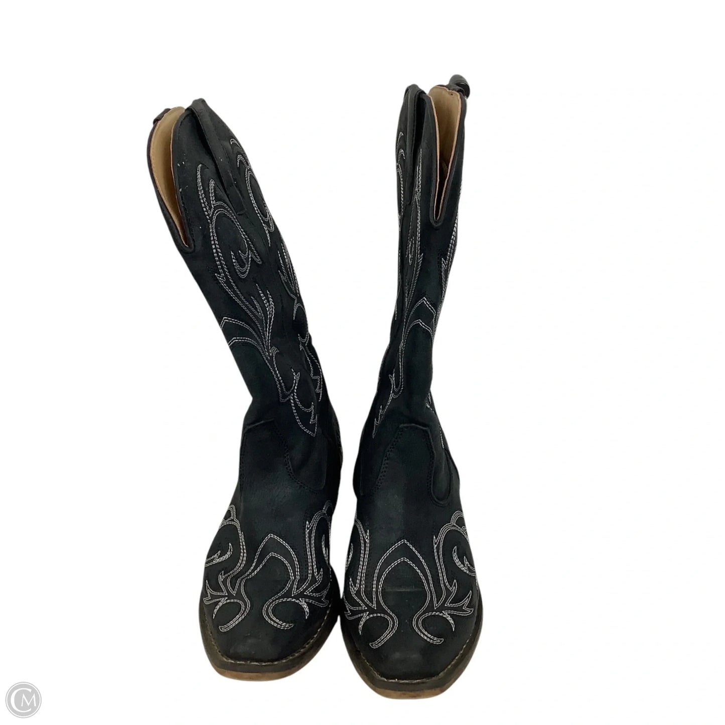 Boots Western By Roper In Black, Size: 6