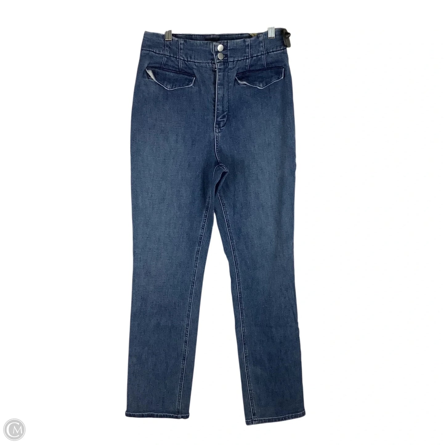 Jeans Straight By Maeve In Blue Denim, Size: 8 (30 tall)
