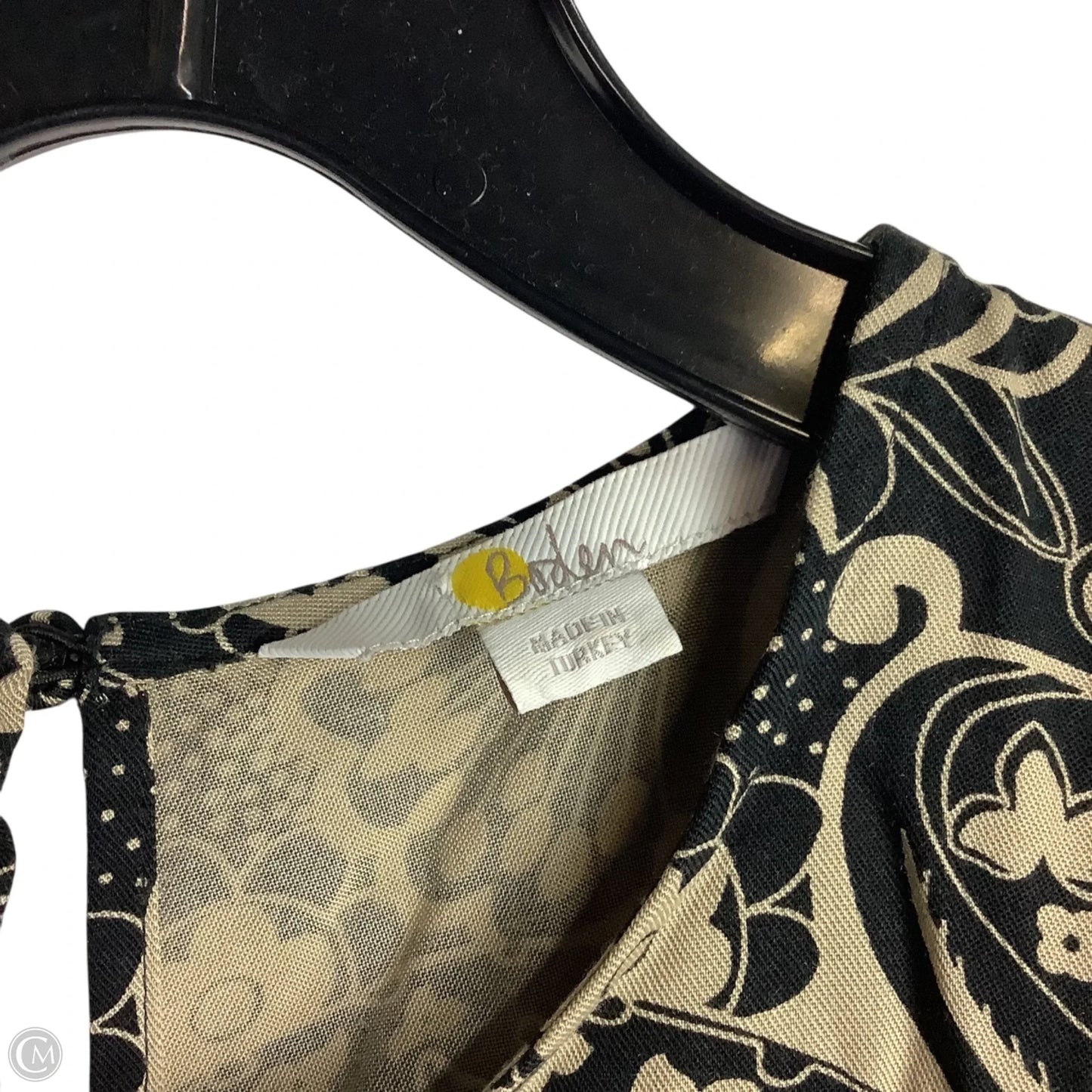 Dress Casual Short By Boden In Black & Cream, Size: 10