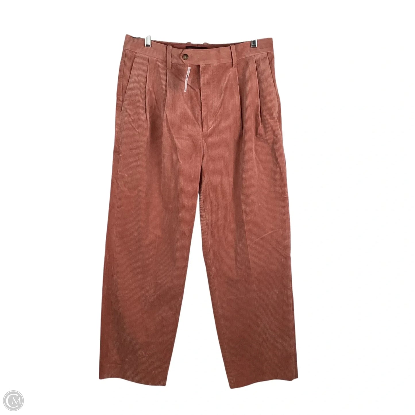 Pants Corduroy By Banana Republic In Coral, Size: 8 LONG