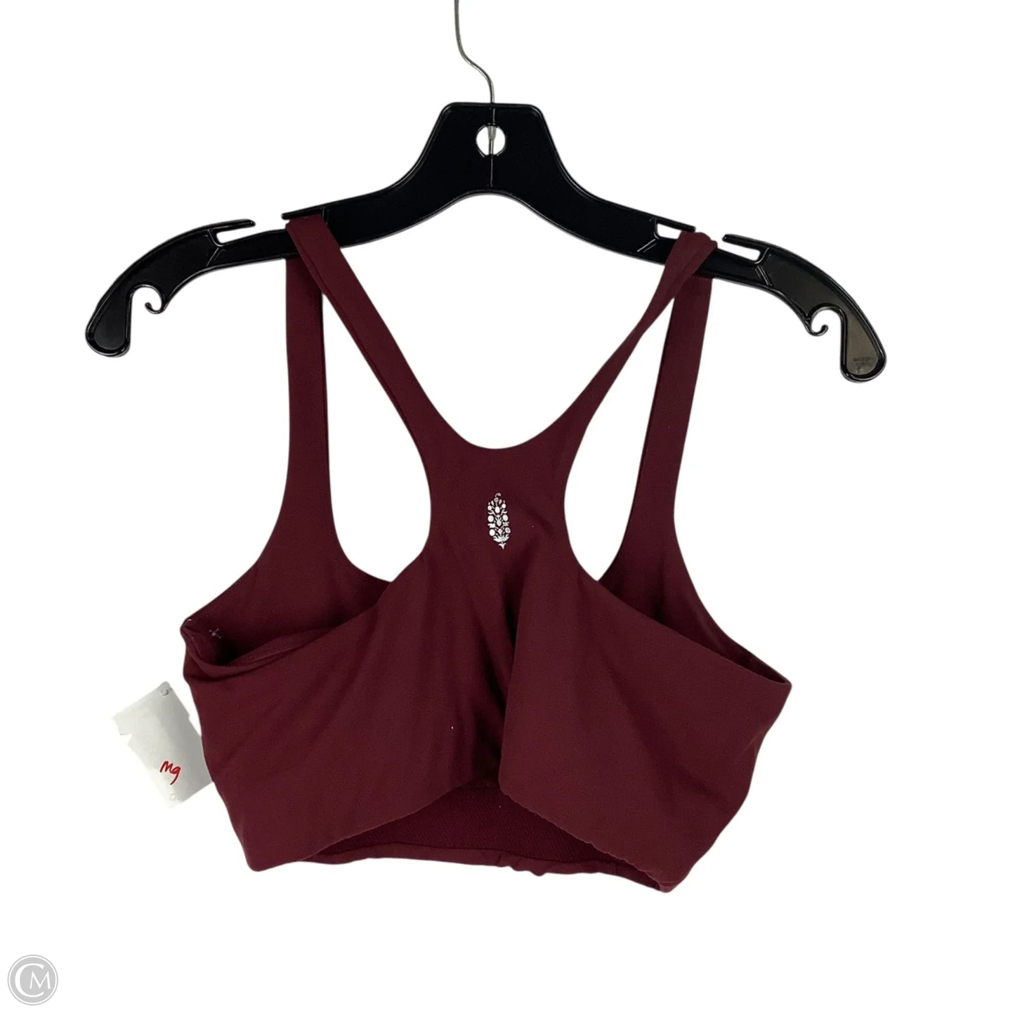 Athletic Bra By Free People In Maroon, Size: S
