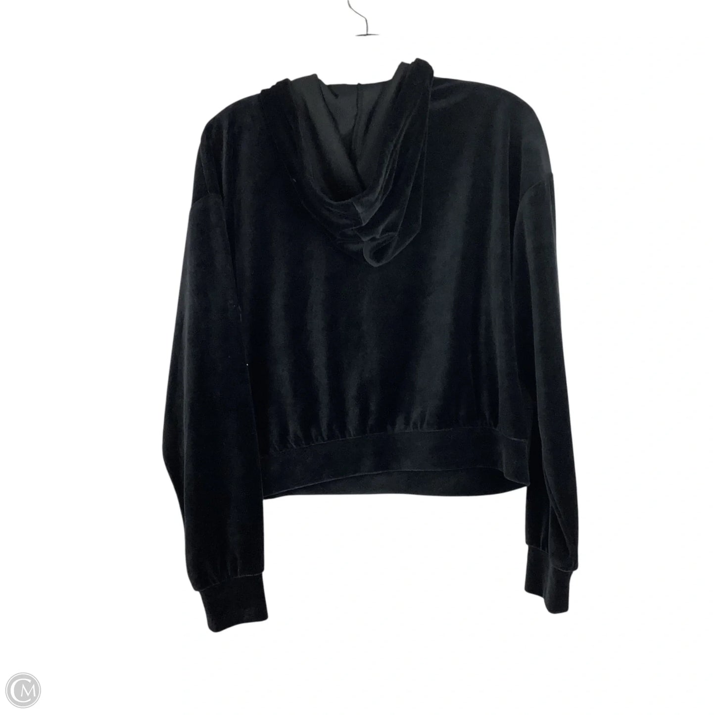 Sweatshirt Hoodie By Juicy Couture In Black, Size: Xs