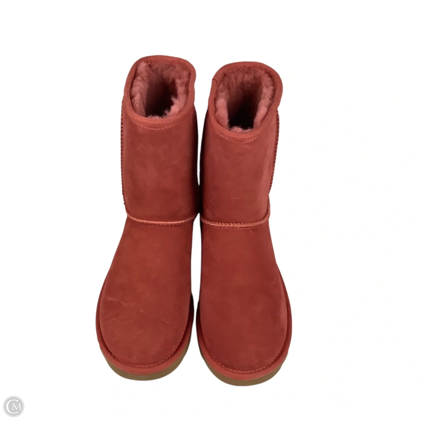 Boots Designer By Ugg In Coral, Size: 6