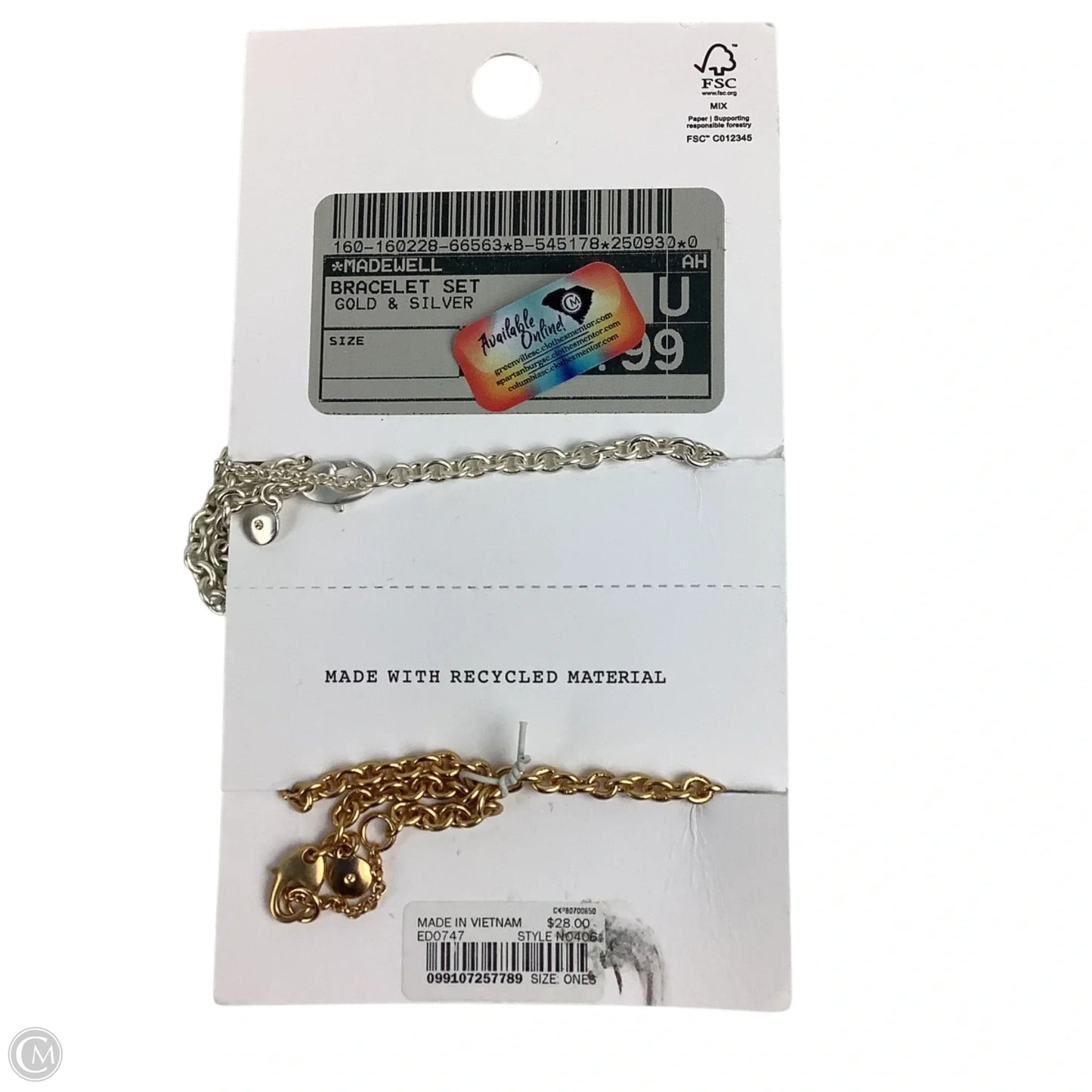 Bracelet Set By Madewell