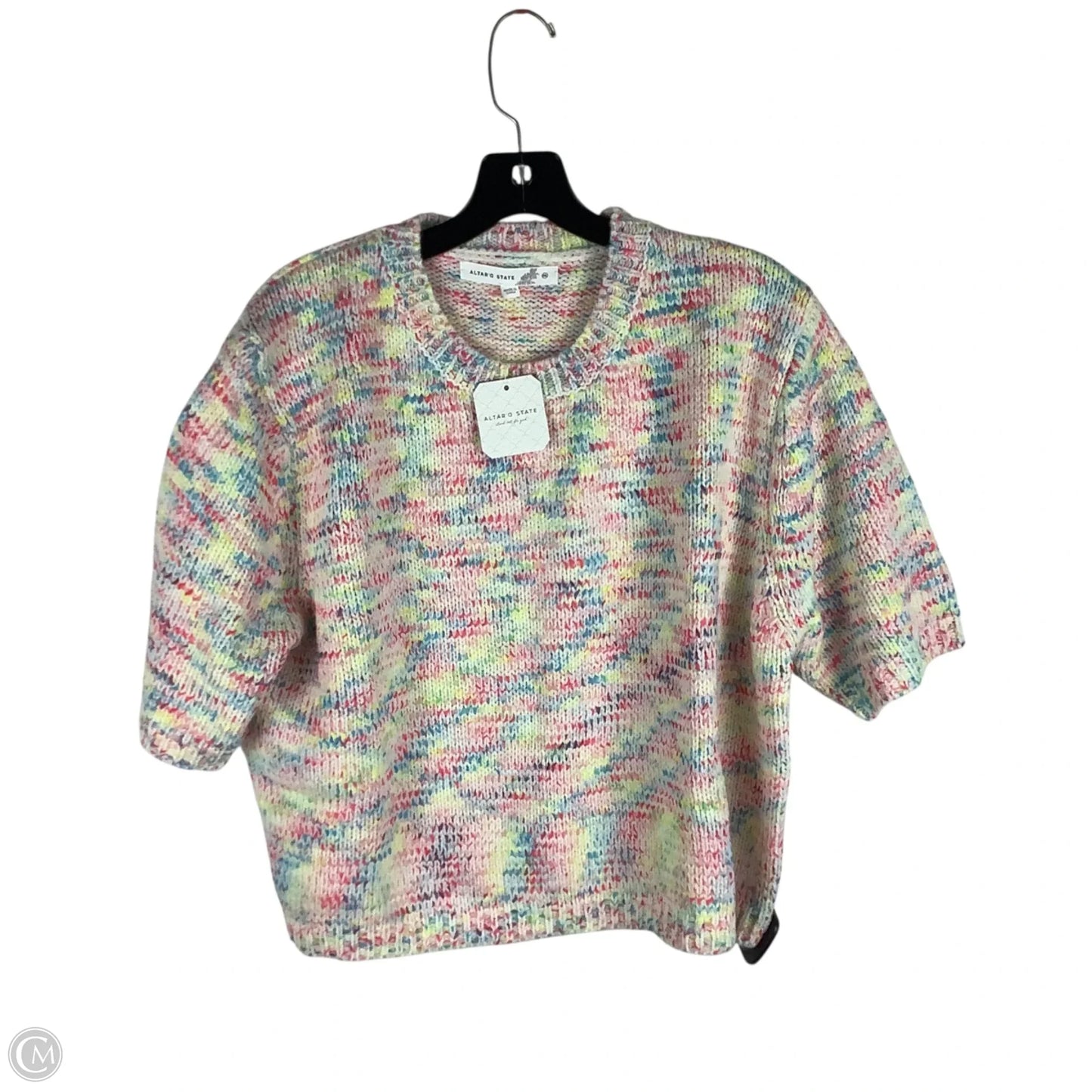Sweater Short Sleeve By Altard State In Multi-colored, Size: Xxl