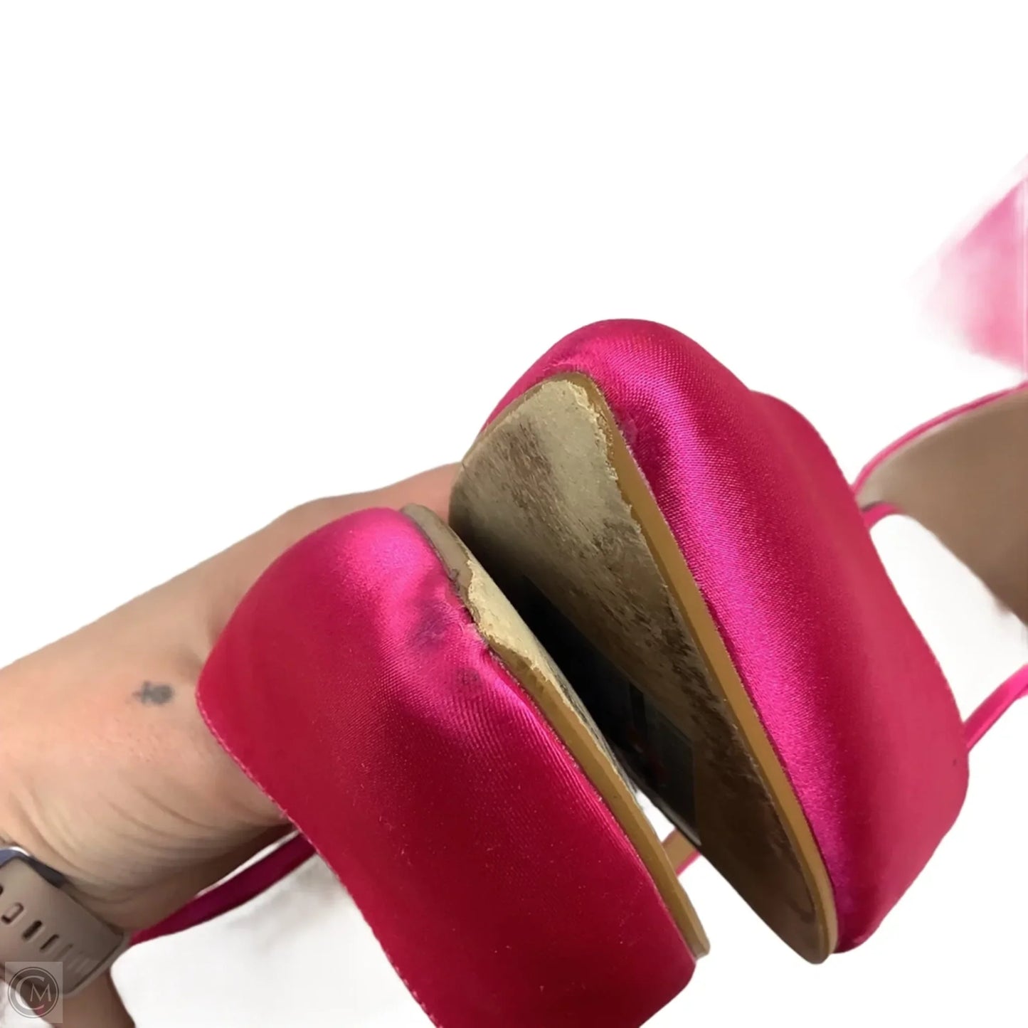 Shoes Heels Stiletto By Clothes Mentor In Pink, Size: 9.5