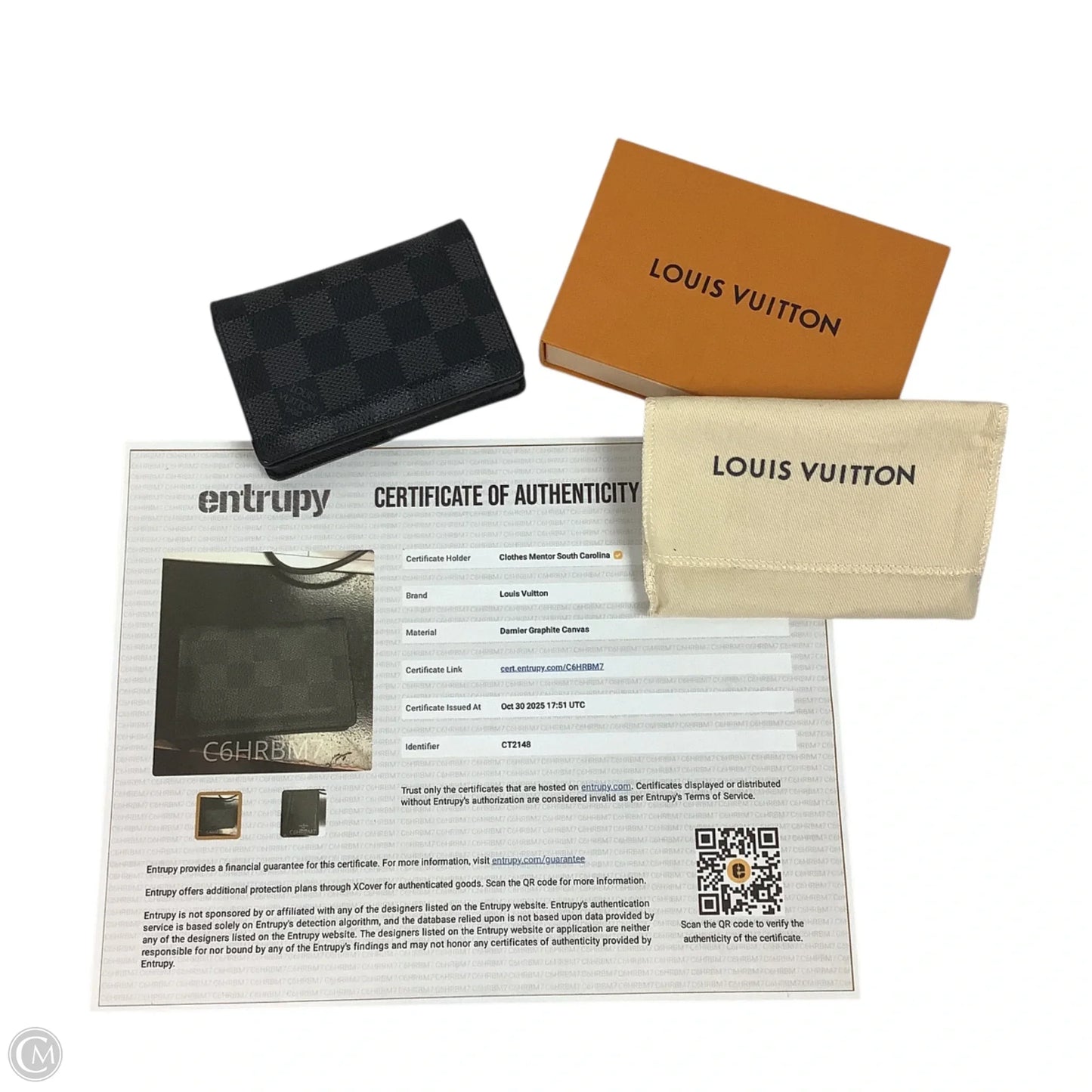 Wallet Luxury Designer By Louis Vuitton, Size: Small (MENS STYLE)