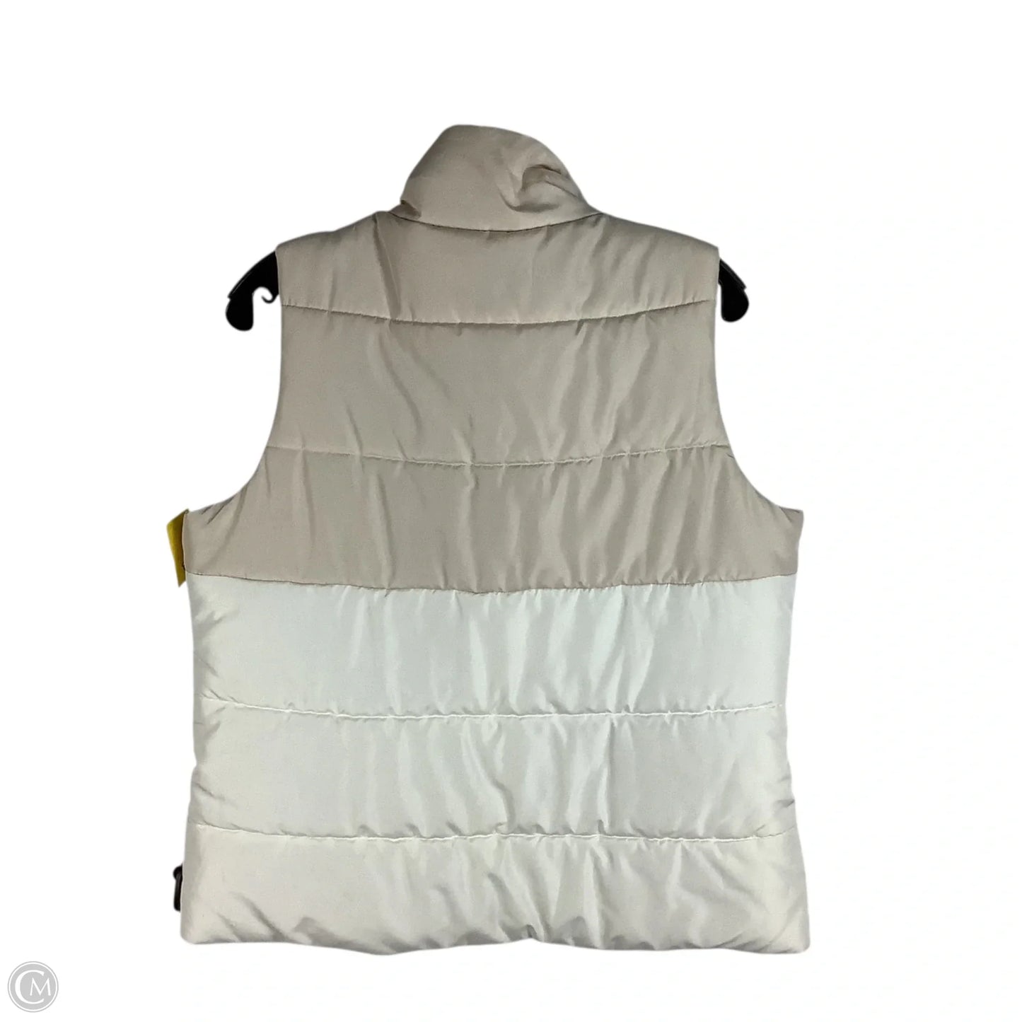 Vest Puffer & Quilted By Mudpie In Cream, Size: S