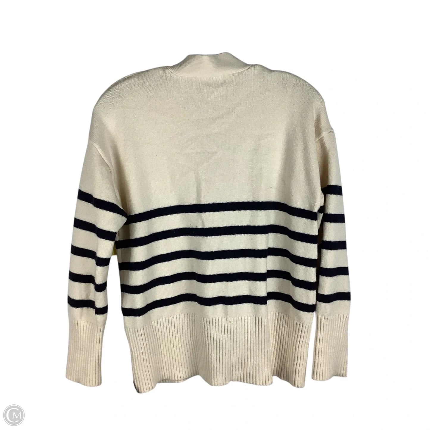 Sweater Cardigan By Zara In Cream, Size: Xs