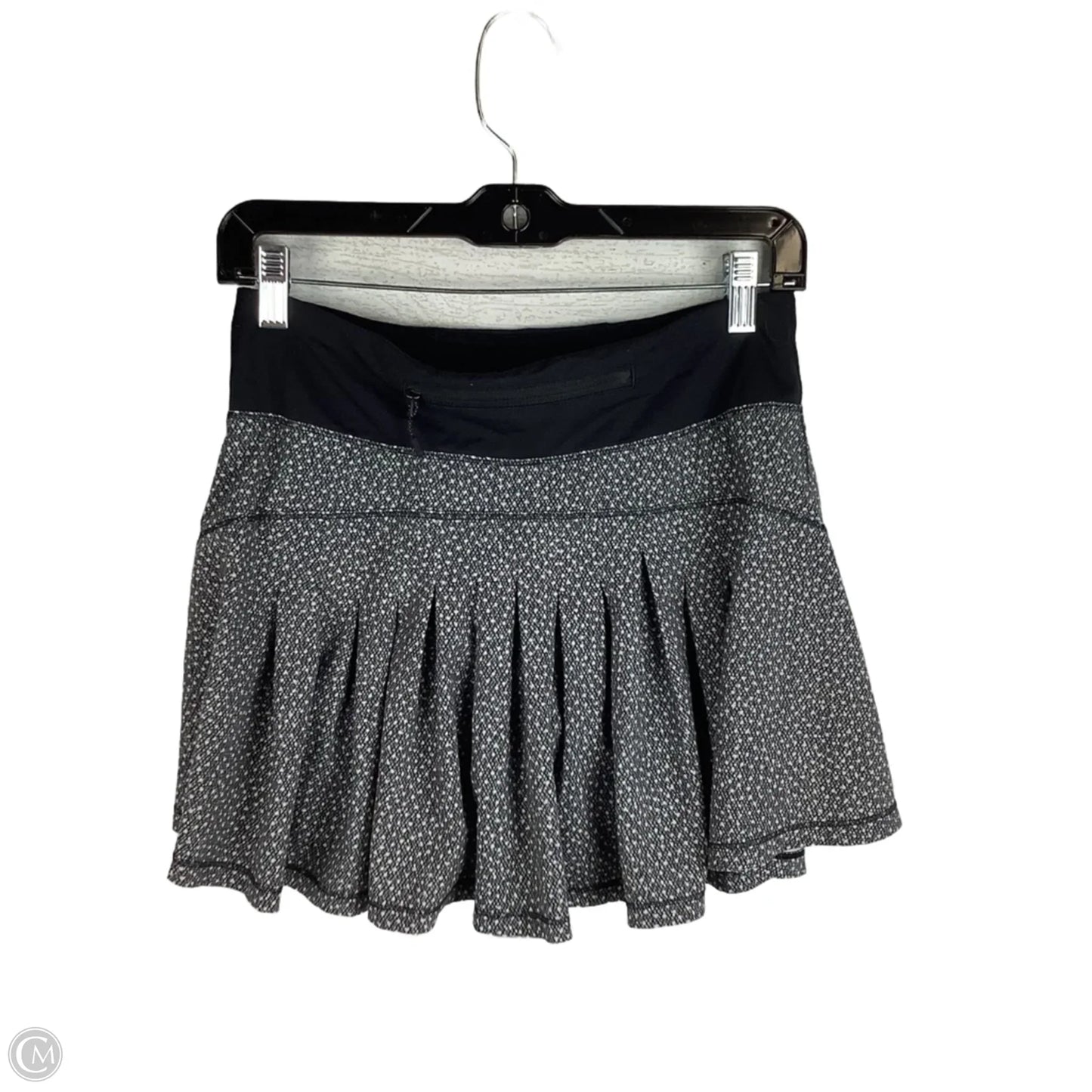 Athletic Skirt By Lululemon In Grey, Size: 4